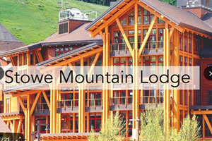 stowe ski resort ski in and out  hotels